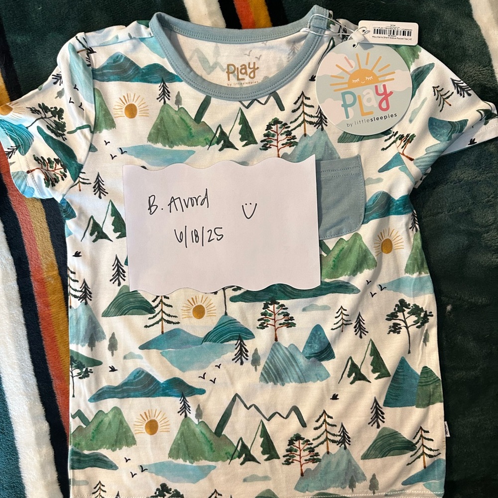 Little sleepies shirt